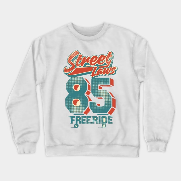 Street laws Crewneck Sweatshirt by FunnyHedgehog